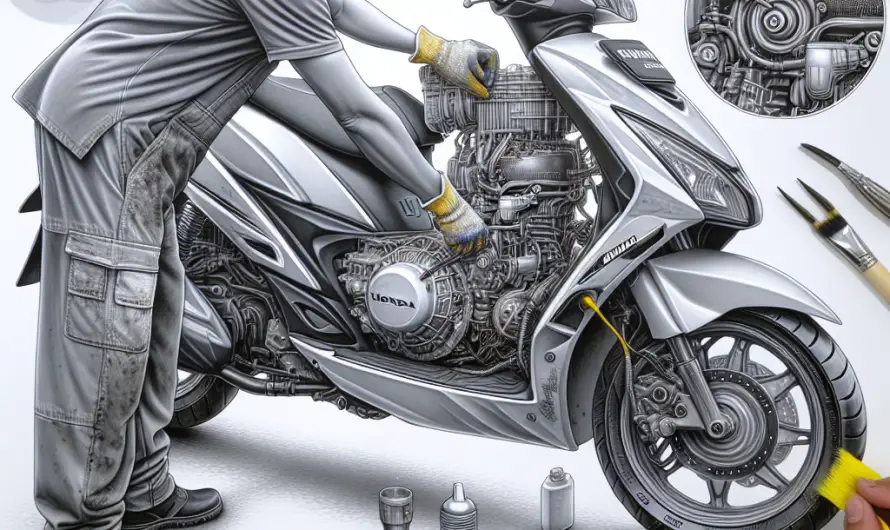 Comment Nettoyer la Crépine Moteur d’un Honda Forza 125