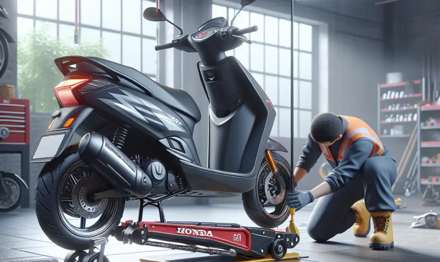 Méthodes pour Lever un Honda Forza 125 en Toute Sécurité