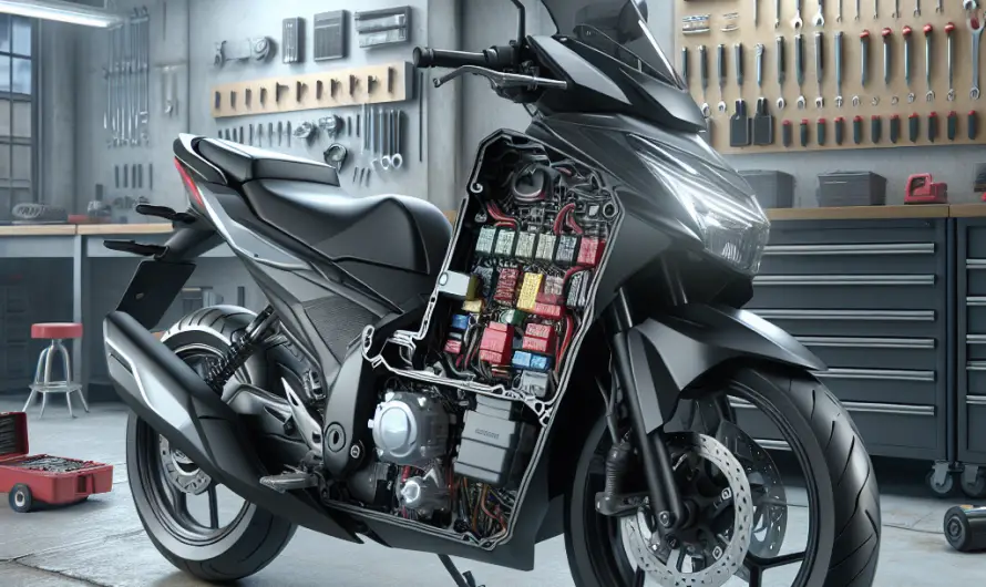 Localisation des Fusibles sur un Honda Forza 125